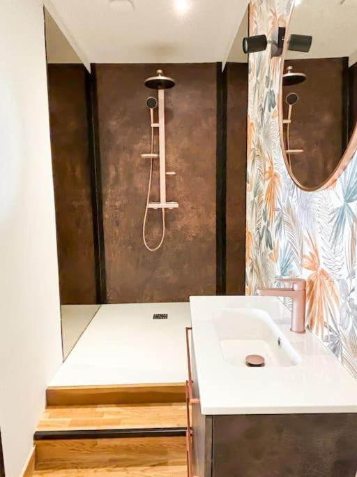 Appartement Cote Jardin - Centre 알랑송 외부 사진