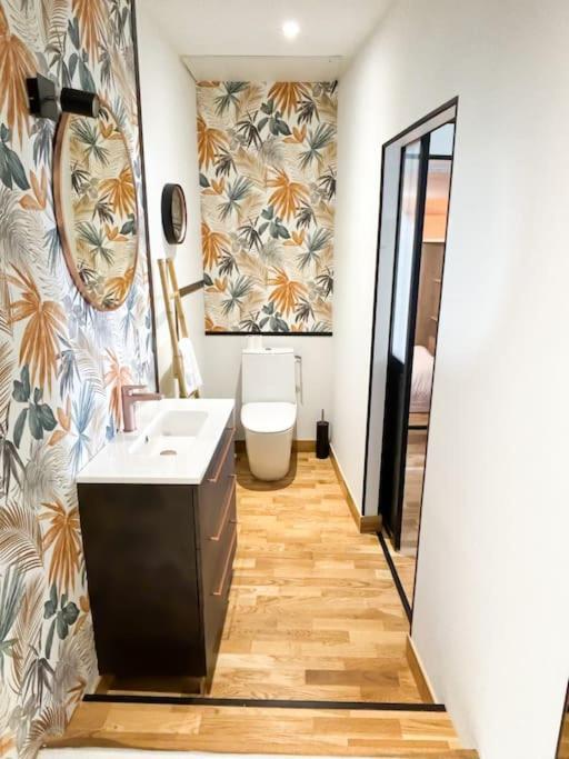Appartement Cote Jardin - Centre 알랑송 외부 사진