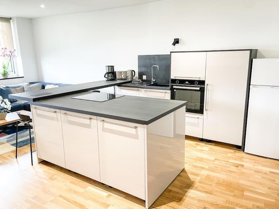 Appartement Cote Jardin - Centre 알랑송 외부 사진