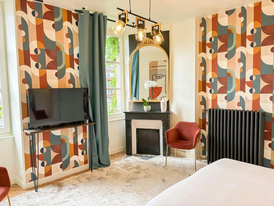 Appartement Cote Jardin - Centre 알랑송 외부 사진